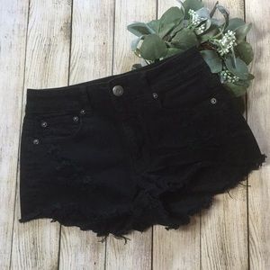 American Eagle Denim Shorts Size 4